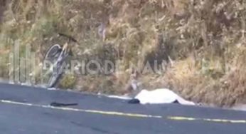 Arrollan a ciclista en Naucalpan